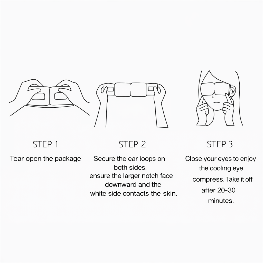 Self Heating Warm Compress for Dry Eyes