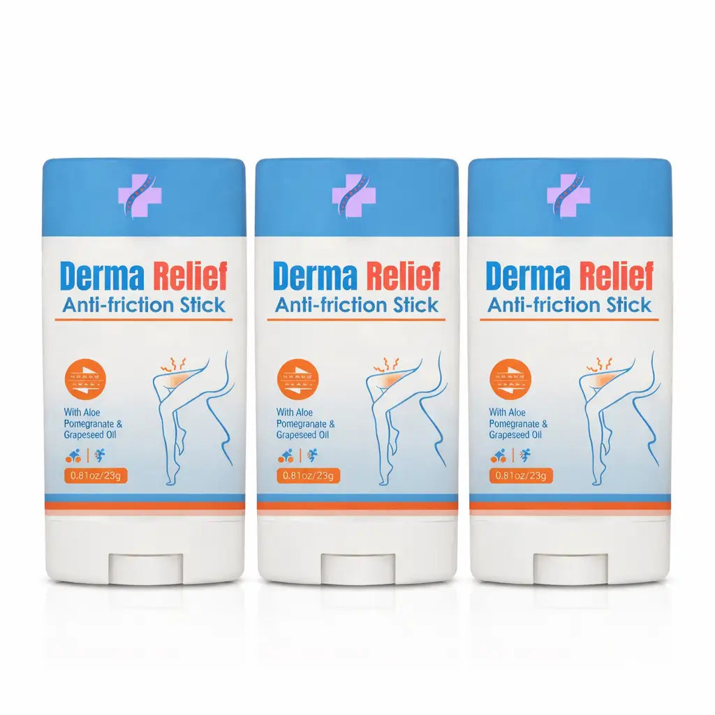 3x DermaRelief™ With Free Odorant Wipes